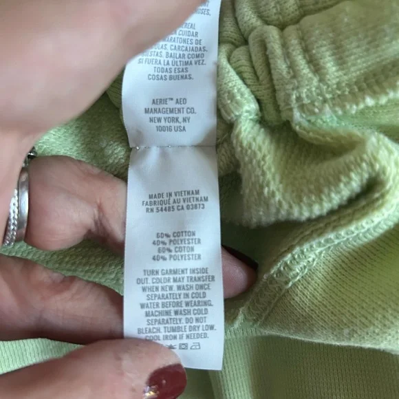 Aerie Light Green Cowl Neck Sweater - Picture 8 of 8